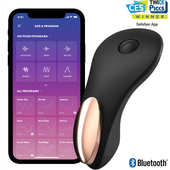 SATISFYER CONNECT Vibrateur Culotte Little Secret - Aura Intime