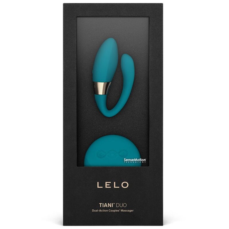 LELO Masseur Couples Tiani Duo Bleu — vue alternative