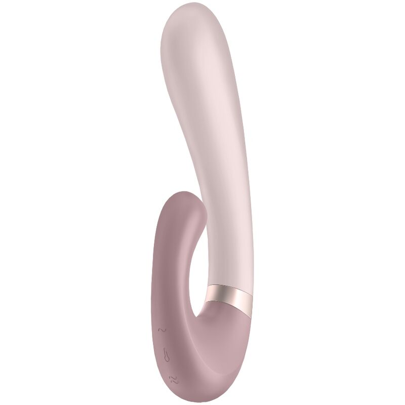SATISFYER CONNECT Application Heat Wave Vibrator Rose - Aura Intime