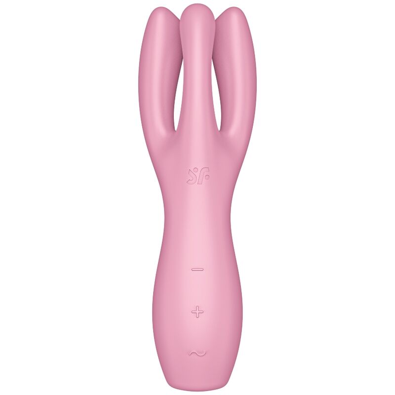 SATISFYER VIBRATOR Vibrateur Threesome 3 Rose — vue alternative