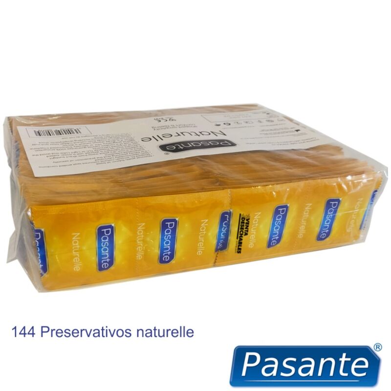 PASANTE Préservatifs Naturelle Sac 144 Unités — vue détaillée