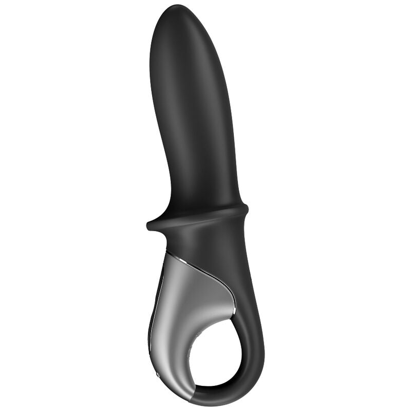 SATISFYER CONNECT APPLICATION VIBRATEUR ANAL HOT PASSION NOIR — vue détaillée