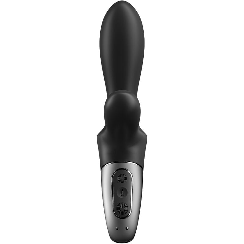 SATISFYER CONNECT APPLICATION HEAT CLIMAX+ VIBRATEUR ANAL NOIR — vue alternative