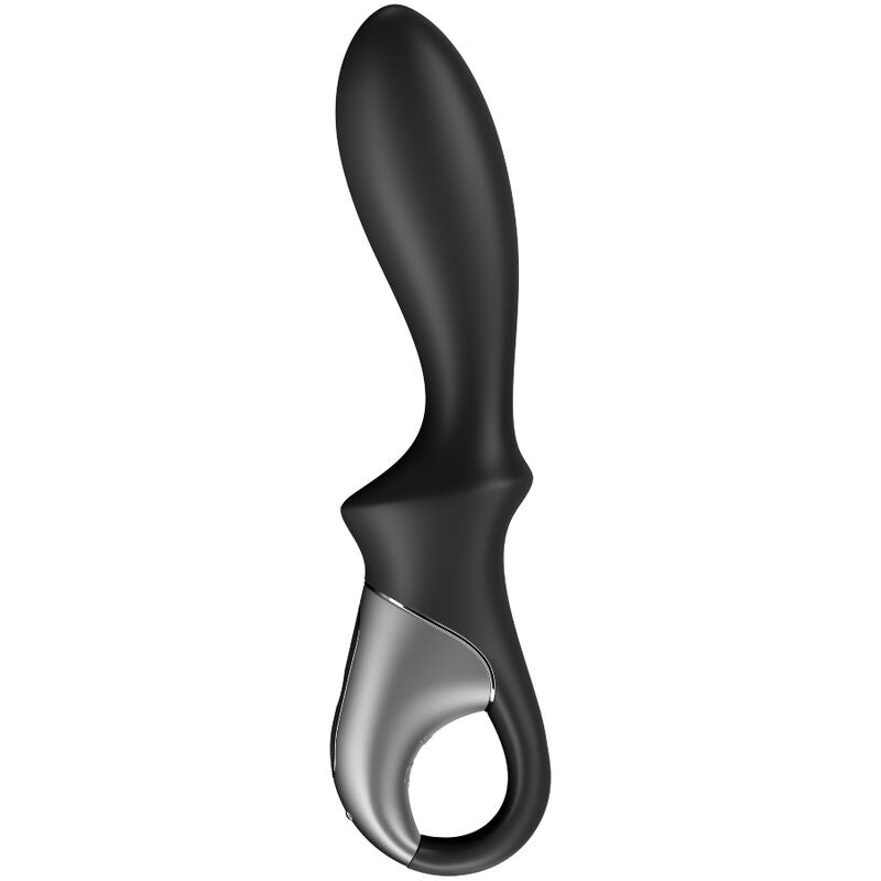 SATISFYER CONNECT APPLICATION VIBRATEUR ANAL HEAT CLIMAX NOIR — vue détaillée