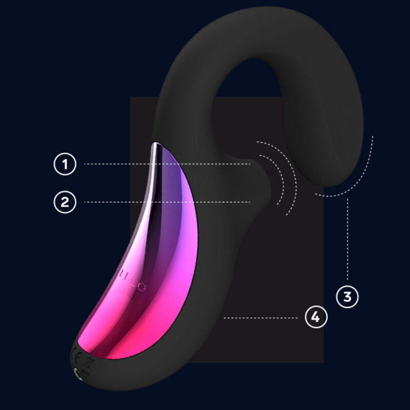 LELO Enigma Cruise Masseur Sonique Double Stimulation Noir — vue alternative