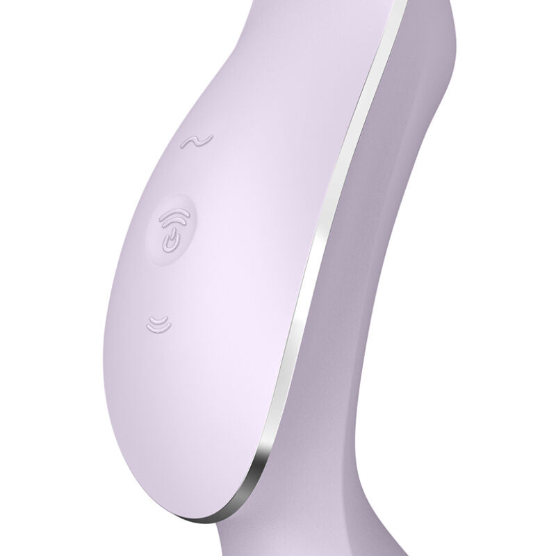 SATISFYER AIR PULSE Vibrateur Curvy Trinity 2 Air Pulse Violette — vue alternative