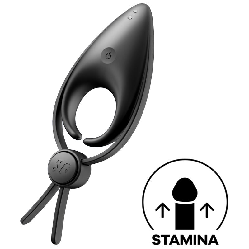 SATISFYER RING VIBRATEUR ANNEAU SNIPER NOIR - Aura Intime