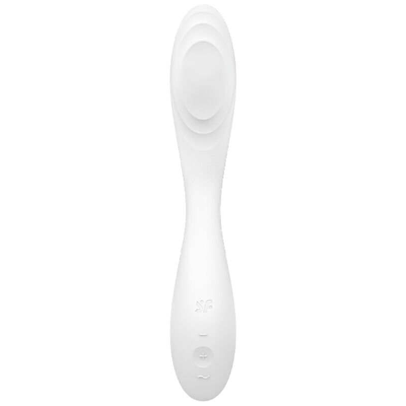 SATISFYER VIBRATOR Vibrateur Spot G Rrrolling Pleasure Blanc — vue arrière
