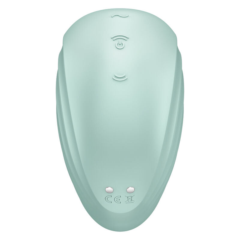 SATISFYER AIR PULSE Stimulateur Vibrateur Pearl Diver Vert — vue alternative