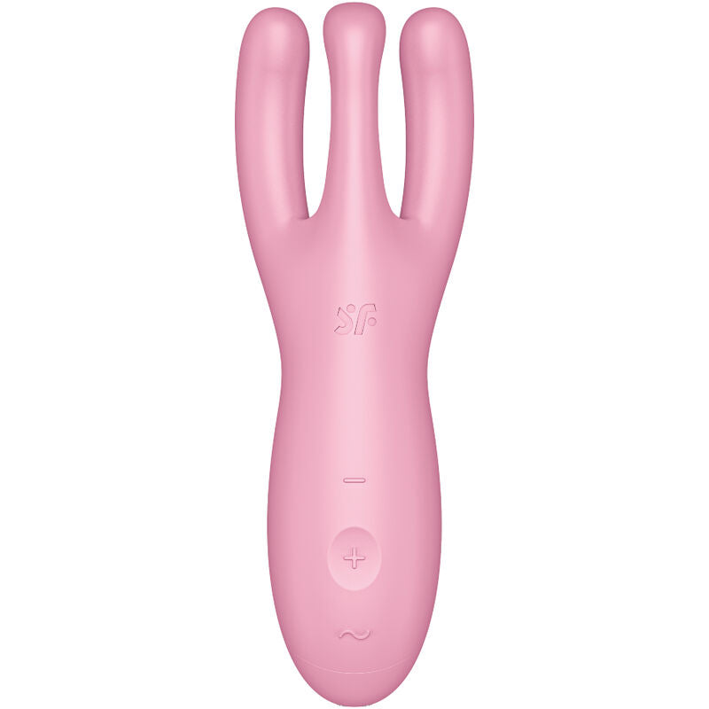 SATISFYER CONNECT Application Vibrateur Threesome 4 Rose — vue détaillée