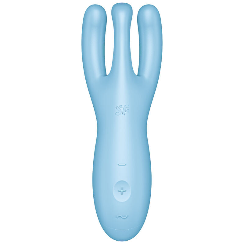 SATISFYER CONNECT Application Vibrateur Threesome 4 Bleu — vue détaillée