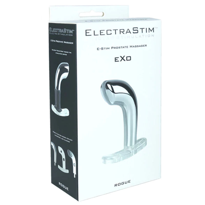 ELECTRASTIM Masseur Prostate Exo Rogue — accessoires inclus