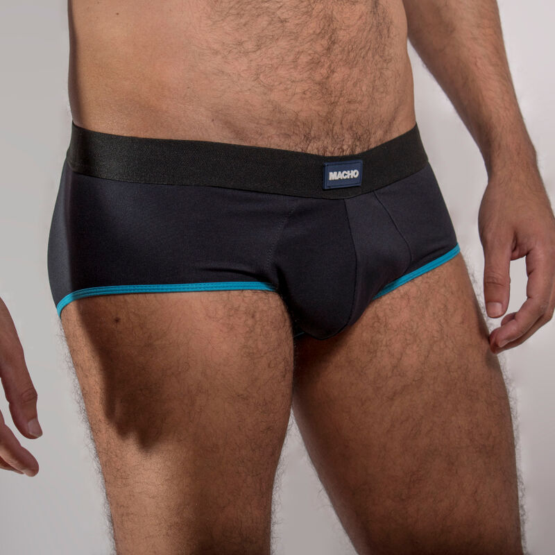 MACHO UNDERWEAR Ms24B Culotte Bleu Foncé S — vue détaillée