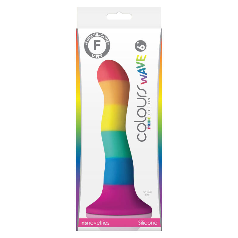 PRIDE Gode Drapeau Lgbt Vague 17 Cm - Aura Intime
