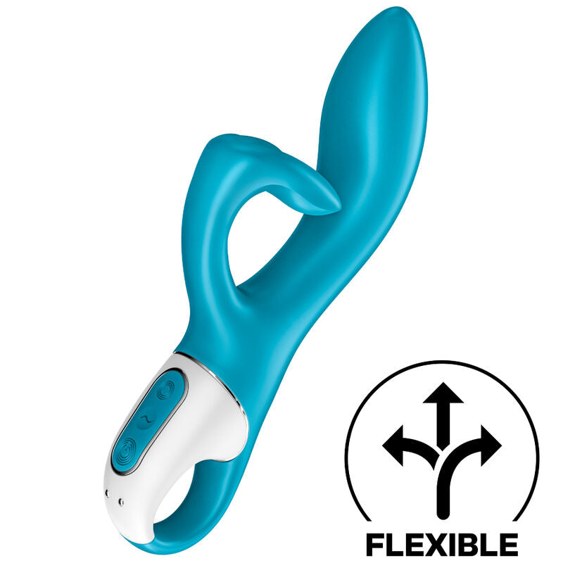 SATISFYER VIBRATOR Vibrateur Point G Embrace Me Turquoise — vue détaillée