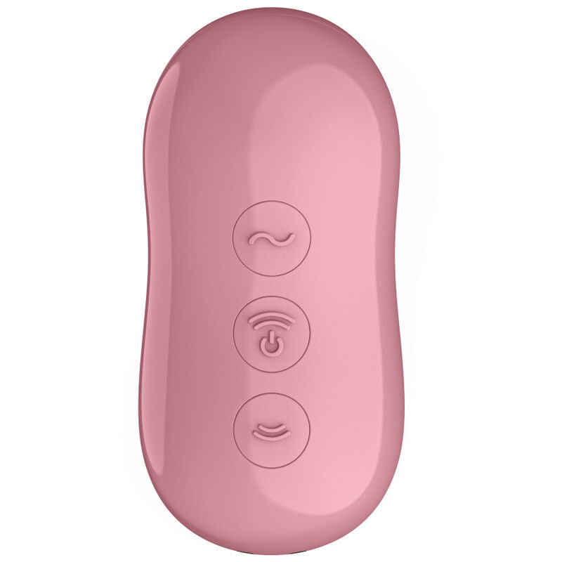 SATISFYER AIR PULSE Stimulateur Vibrateur D'Impulsions D'Air Barbe À Coton Rose — vue détaillée