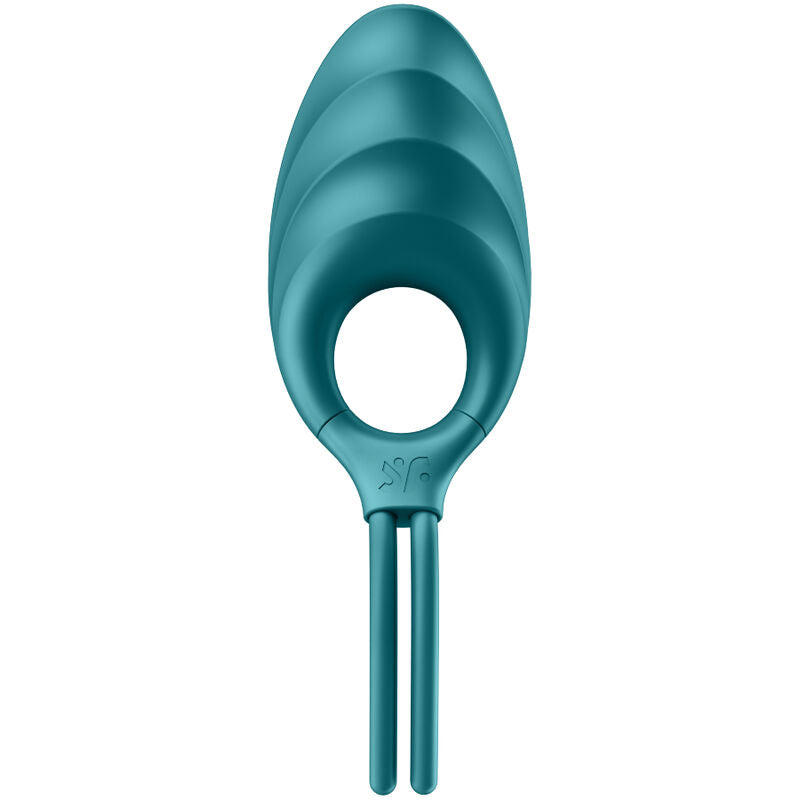 SATISFYER RING VIBRATEUR ANNEAU SWORDSMAN VERT — vue détaillée