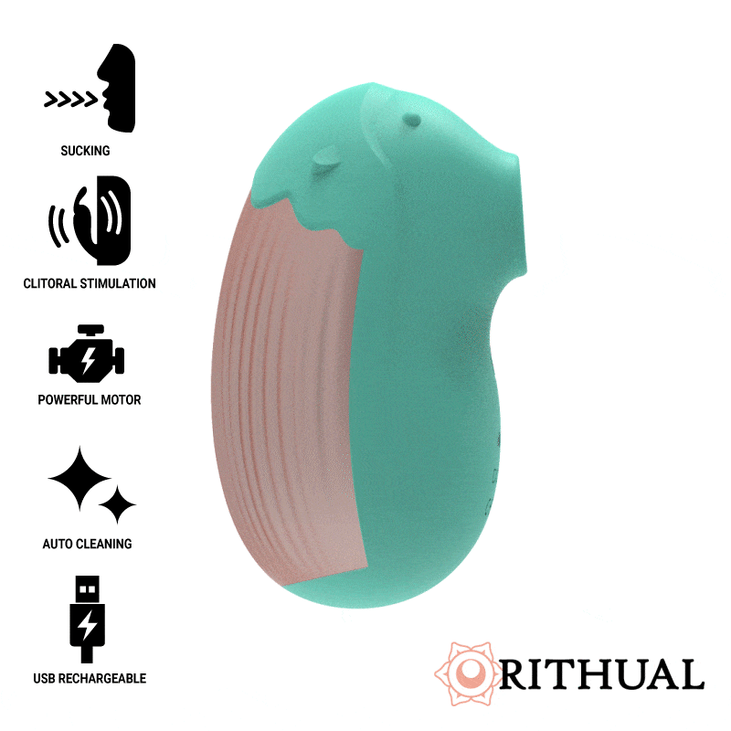RITHUAL Shushu 2.0 Nouvelle Génération Clitoral Aqua - Aura Intime