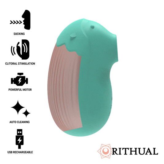 RITHUAL Shushu 2.0 Nouvelle Génération Clitoral Aqua - Aura Intime