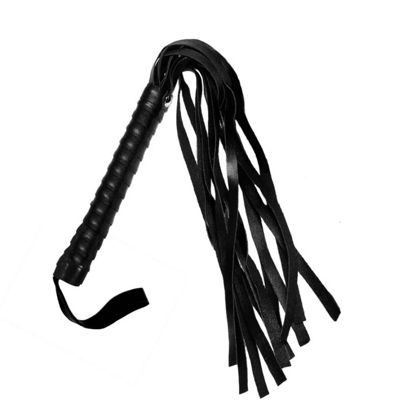 SECRETPLAY 100% FETISH Fouet Bondage Noir Collection Bdsm — vue alternative