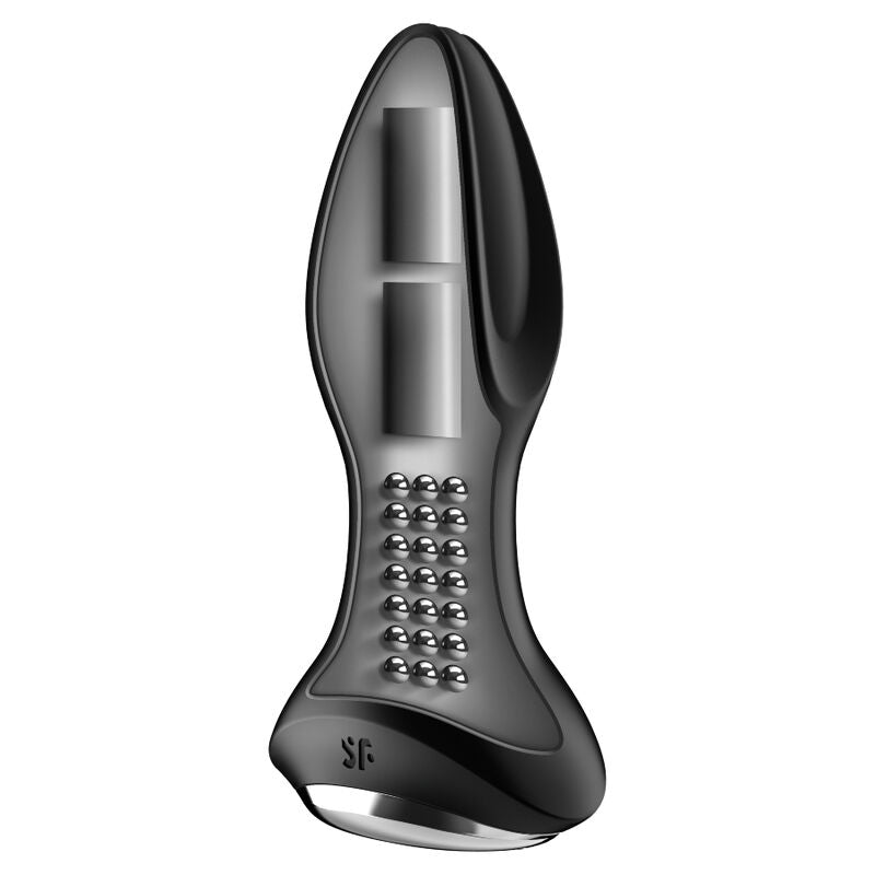 SATISFYER CONNECT APPLICATION PLUG VIBRANT ROTATOR PLUG 2+ NOIR — vue détaillée