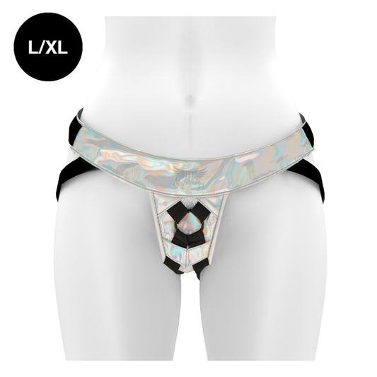 MYTHOLOGY FANTASY HARNESS HARNAIS FANTAISIE HARNAIS IRISÉ L/XL - Aura Intime
