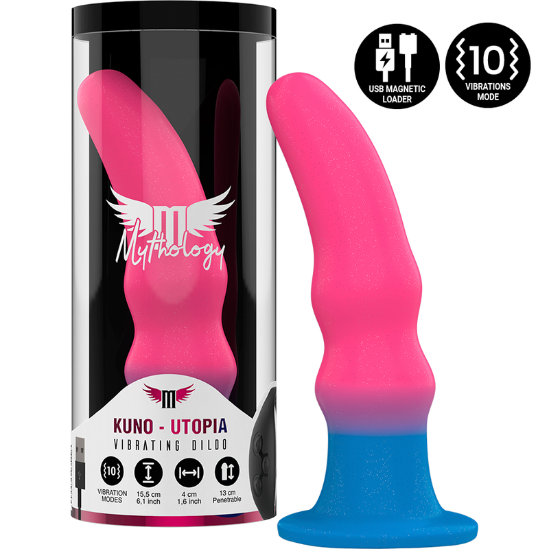 MYTHOLOGY FANTASY DILDO KUNO UTOPIA DILDO M - VIBRATEUR COMPATIBLE TECHNOLOGIE SA... - Aura Intime