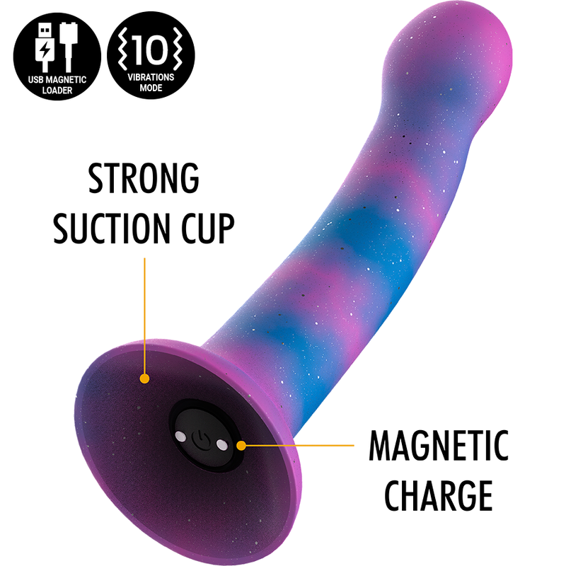 MYTHOLOGY FANTASY DILDO DION GALACTIC DILDO S - VIBRATEUR WATCHME TECHNOLOGIE SAN... — vue détaillée