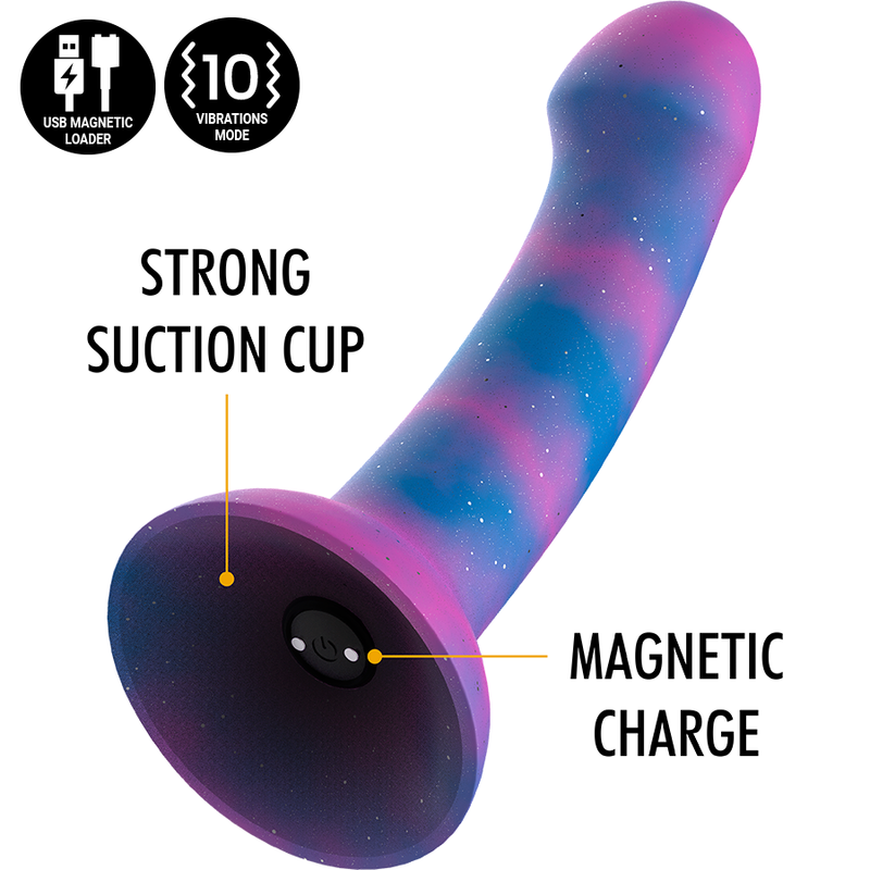 MYTHOLOGY FANTASY DILDO DION GALACTIC DILDO M - VIBRATEUR WATCHME TECHNOLOGIE SAN... — vue détaillée