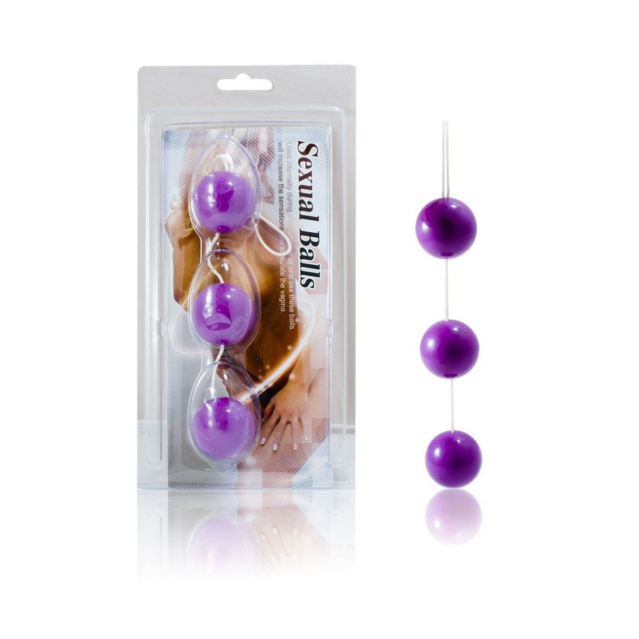 BAILE STIMULATING Balles Anal Abs Lilas Strip - Aura Intime