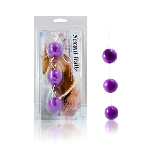 BAILE STIMULATING Balles Anal Abs Lilas Strip - Aura Intime