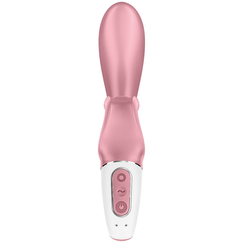 SATISFYER CONNECT Application Vibrateur Hug Me Rabbit Rose — vue détaillée