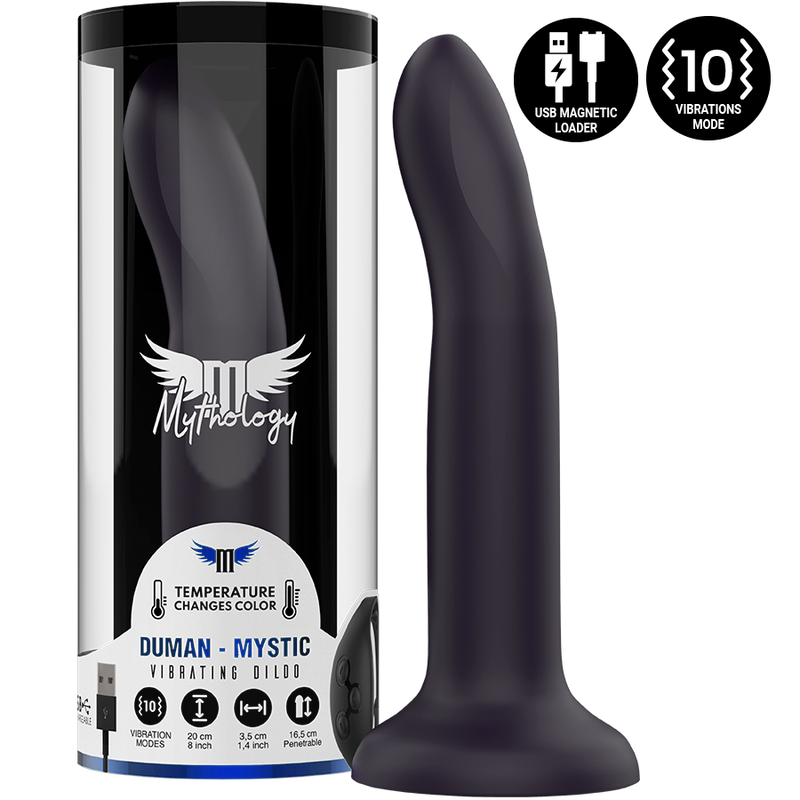 MYTHOLOGY FANTASY DILDO DUMAN MYSTIC DILDO L - VIBRATEUR COMPATIBLE TECHNOLOGIE S... - Aura Intime