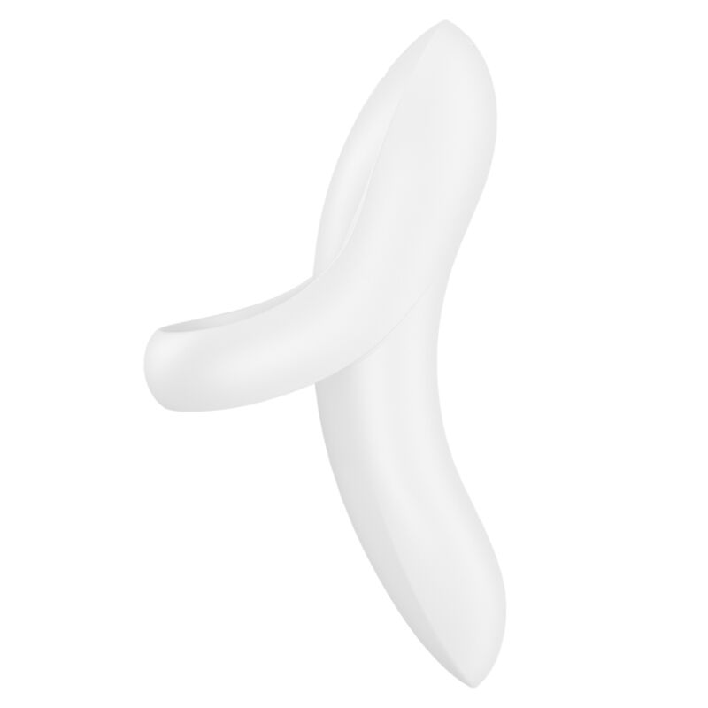 SATISFYER VIBRATOR Vibrateur Doigts Bold Lover Blanc — vue détaillée