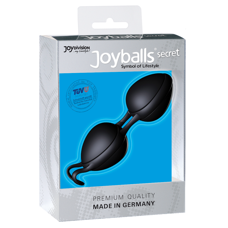 JOYDIVISION JOYBALLS Boules Chinois Noires Secrets. — vue arrière