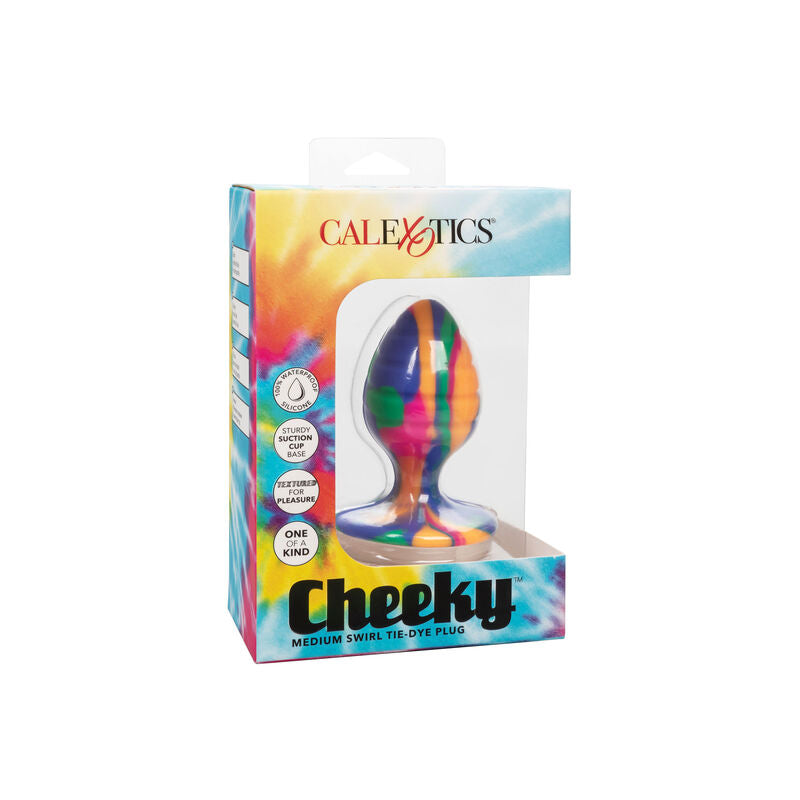 CALEXOTICS Plug Anal Cheeky Medium Swirl — vue arrière