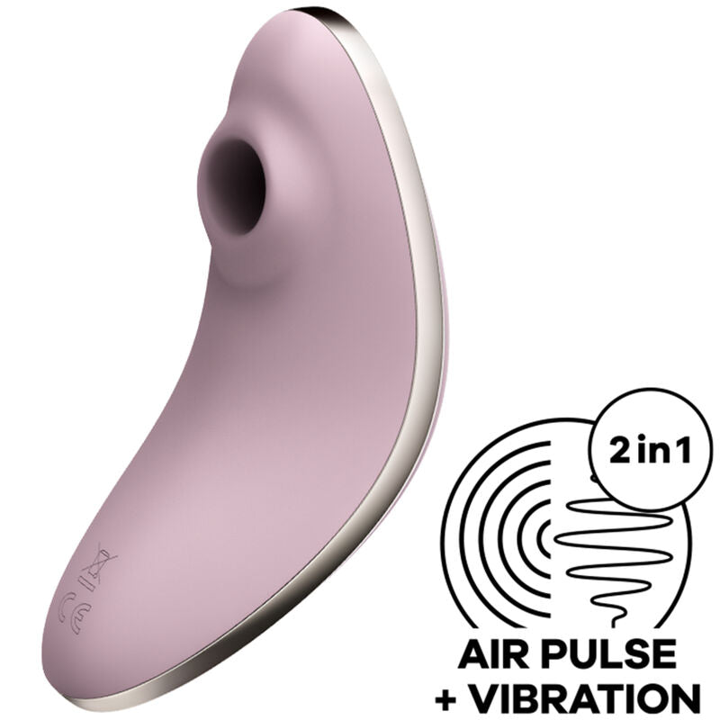 SATISFYER AIR PULSE Vulva Lover 1 Stimulateur Vibrateur Air Pulse Violet - Aura Intime