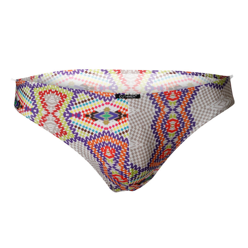 CUT4MEN BRIEF & BIKINI Slip Taille Basse Aztec L — vue alternative