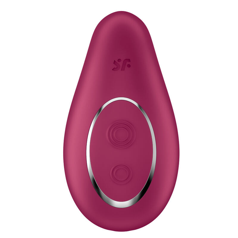 SATISFYER LAYONS Vibrateur Poser Dipping Delight Rouge — vue détaillée