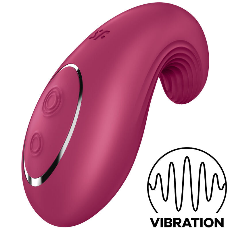 SATISFYER LAYONS Vibrateur Poser Dipping Delight Rouge - Aura Intime