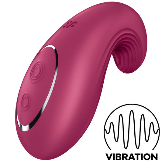 SATISFYER LAYONS Vibrateur Poser Dipping Delight Rouge - Aura Intime