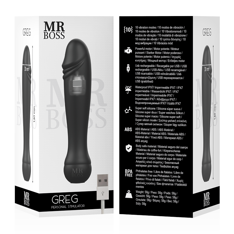 MR. BOSS Stimulateur Personnel Greg — vue détaillée