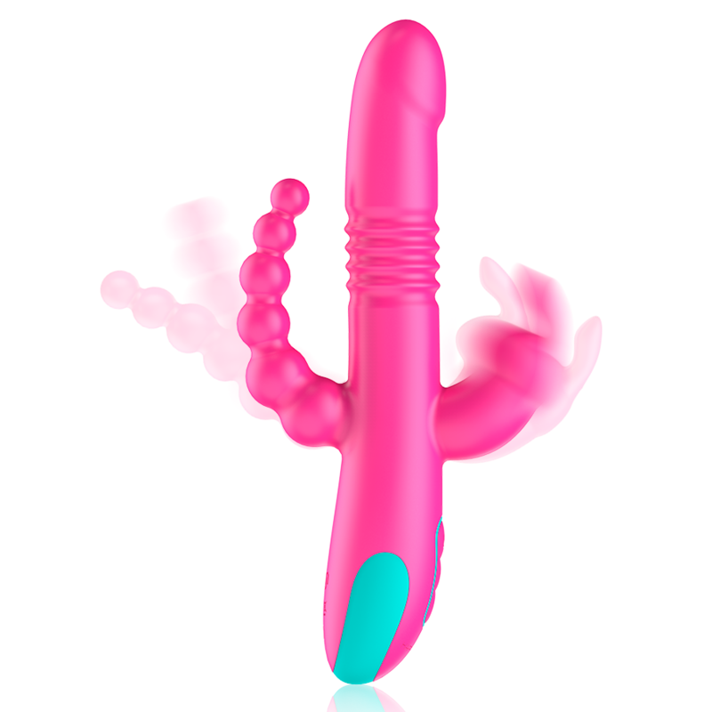 HAPPY LOKY DONALD TRIPLE STIMULATION : ANALE, POINT G CLITORIS + TÉL... — vue alternative