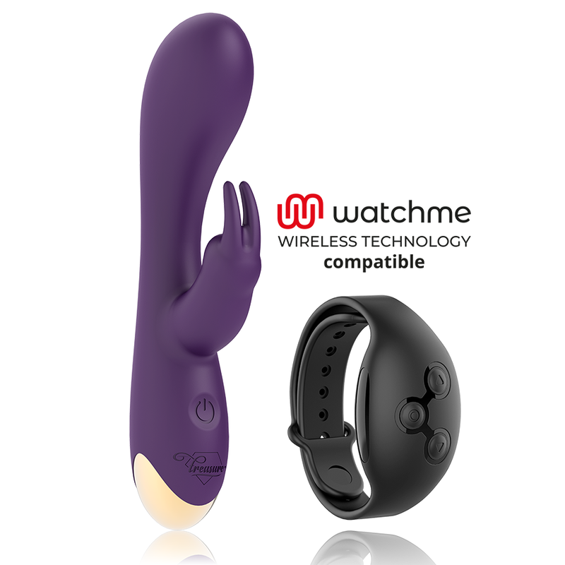 TREASURE Laurence Vibromasseur Rabbit + Télécommande Watchme — vue détaillée