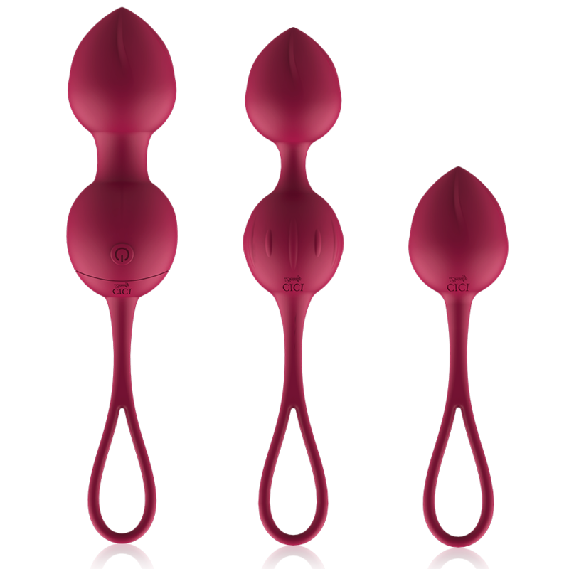 CICI BEAUTY Premium Silicone 3 Perles Kegel Vibrantes Télécommande — vue alternative
