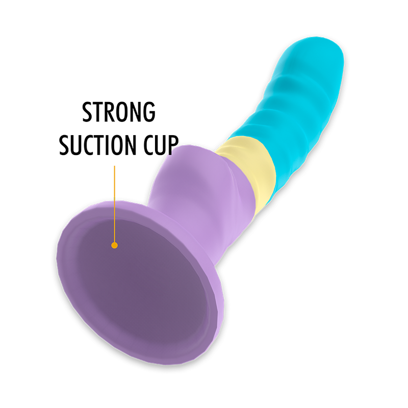 MYTHOLOGY FANTASY DILDO GODE PASTEL COLBY — accessoires inclus