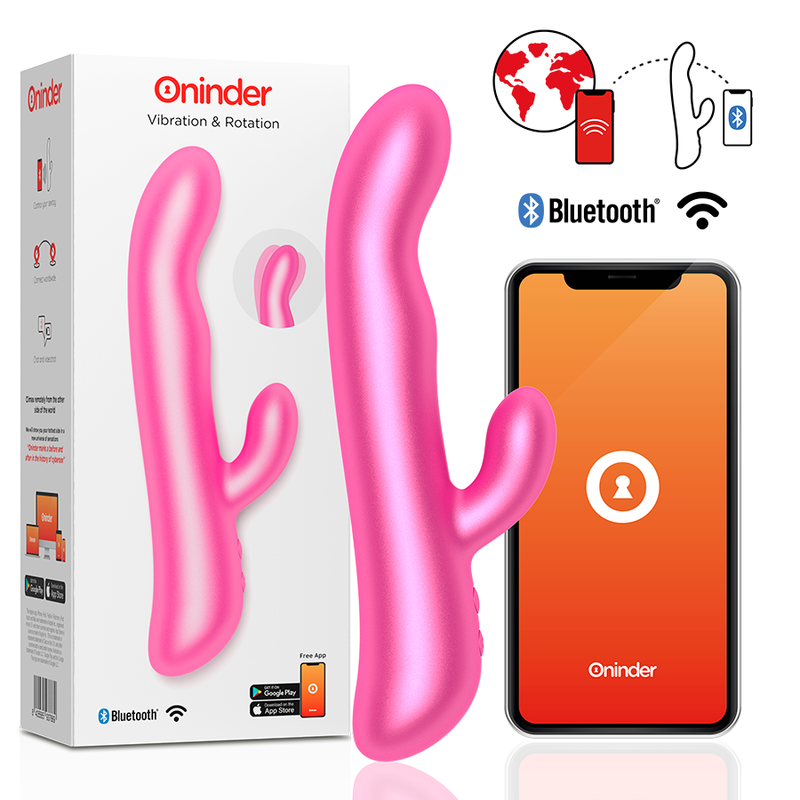 ONINDER Oslo Vibration Rotation Rose - Application Gratuite - Aura Intime