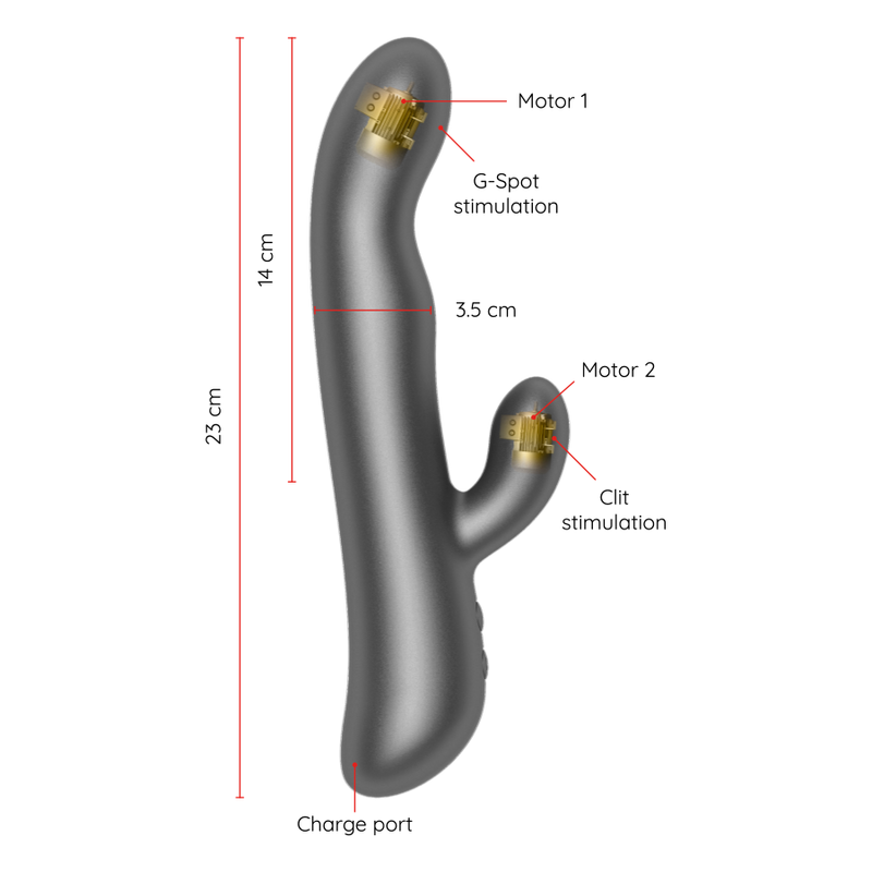 ONINDER Oslo Vibration Rotation Noir - Application Gratuite — vue détaillée
