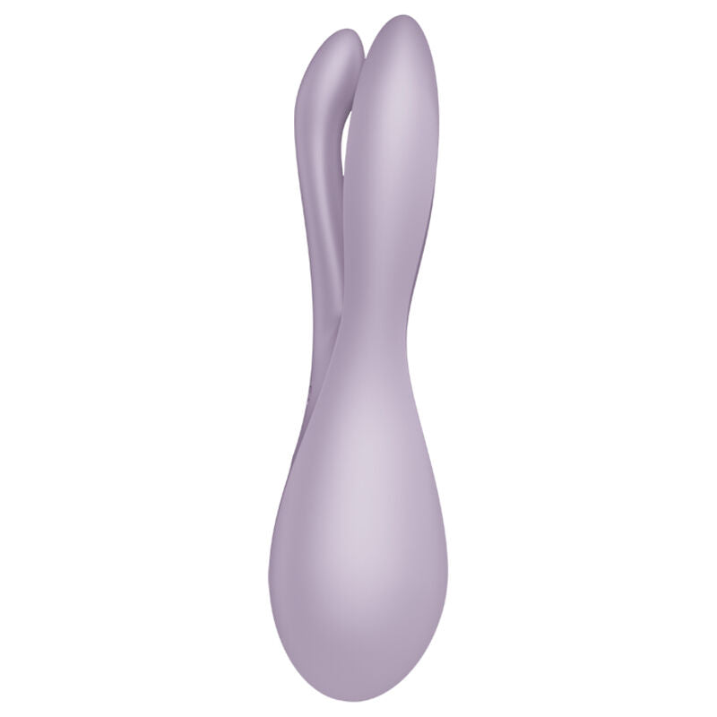 SATISFYER VIBRATOR Vibrateur Threesome 2 Violet — vue arrière