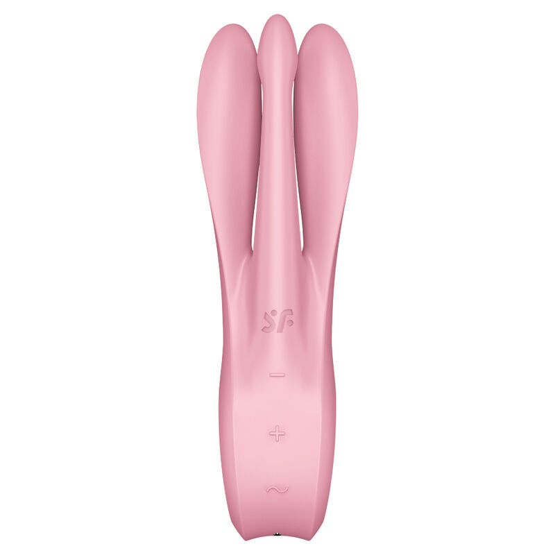 SATISFYER VIBRATOR Vibrateur Threesome 1 Rose — vue alternative